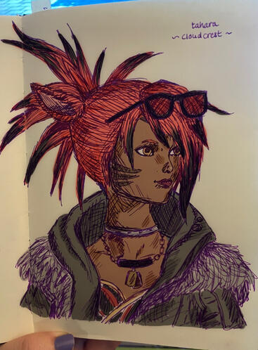 Tahara in colour ~ Cloud Crest