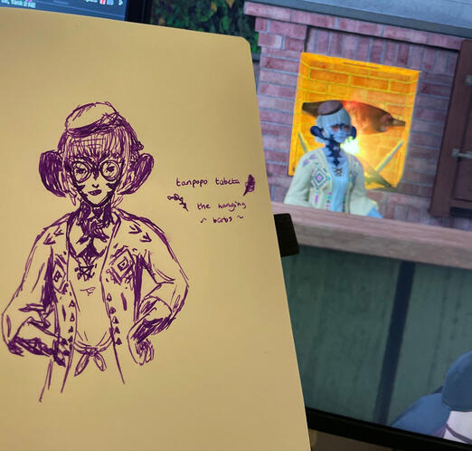 Tan ~ The Hanging Barbs ~